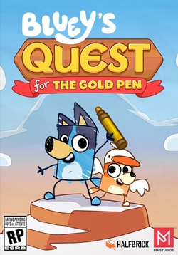 Bluey's Quest for the Gold Pen